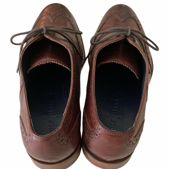 Cole Haan Air Madison Wingtip Leather Oxfords 9W - Picture 4 of 12